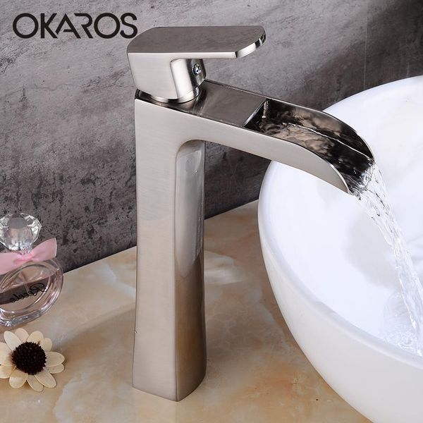 bathroom sink faucets okaros waterfall basin faucet nickled brushed brass elegant water tap mixer torneira do banheiro
bathroom sink faucets okaros waterfall basin faucet nickled brushed brass elegant water tap mixer torneira do banheiro