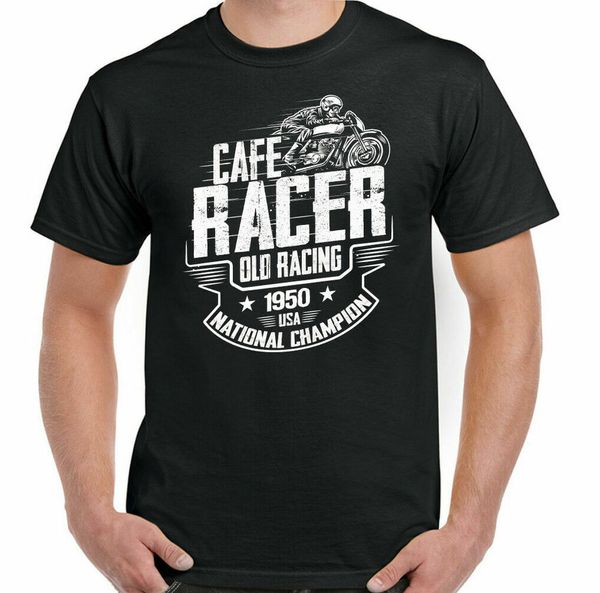 cafe racer t-shirt biker old race mens motorcycle bike enthusiast, White;black
cafe racer t-shirt biker old race mens motorcycle bike enthusiast, White;black