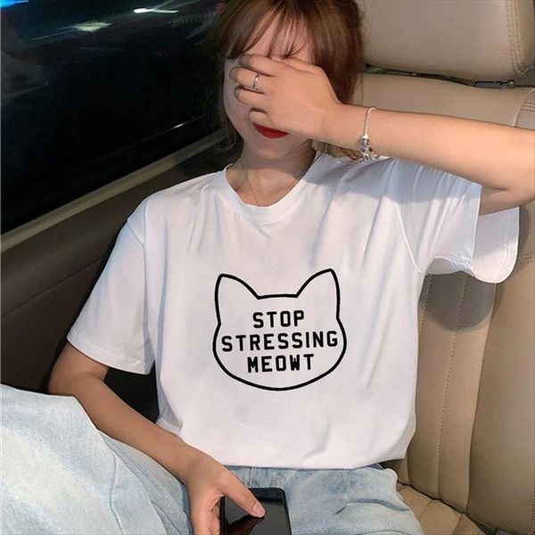 Simple Cat Head Shape Men Tops Letter And Womens Summer Casual Short Sleeve Round Neck Tee Girls, White;black
Simple Cat Head Shape Men Tops Letter And Womens Summer Casual Short Sleeve Round Neck Tee Girls, White;black