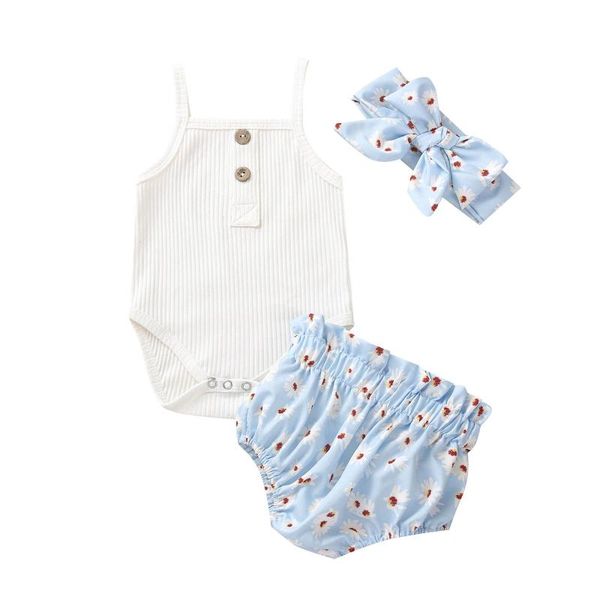 clothing sets 0-24m kids baby girls 3-piece outfit set sleeveless romper+floral print shorts+headband, White
clothing sets 0-24m kids baby girls 3-piece outfit set sleeveless romper+floral print shorts+headband, White