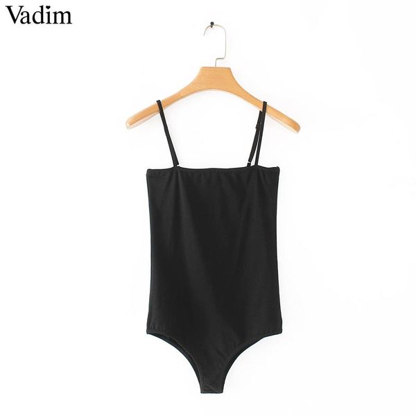 women's jumpsuits & rompers vadim spaghetti strap bodysuits stretchable basic sleeveless playsuits undershirt casual 5 colors xs-l, Black;white
women's jumpsuits & rompers vadim spaghetti strap bodysuits stretchable basic sleeveless playsuits undershirt casual 5 colors xs-l, Black;white