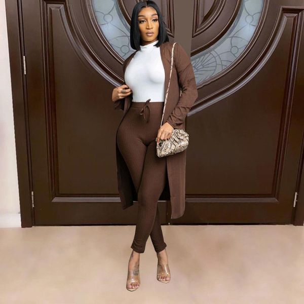women's two piece pants rmsfe 2021 autumn and winter women wear pit strip long sleeved cardigan fashion leisure temperament trousers se, White
women's two piece pants rmsfe 2021 autumn and winter women wear pit strip long sleeved cardigan fashion leisure temperament trousers se, White
