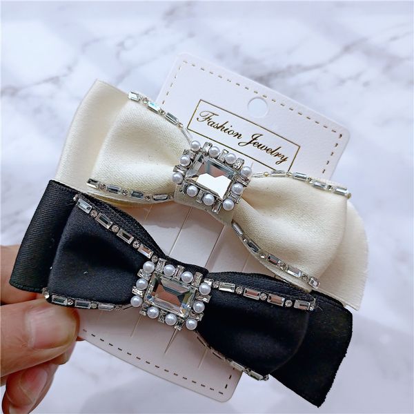 75% off design new hairpin crystal bow headdress duckbill clip pressure broken hair, Golden;silver
75% off design new hairpin crystal bow headdress duckbill clip pressure broken hair, Golden;silver