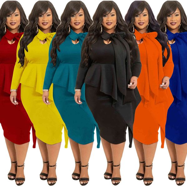 dresses autumn and winter 2021 new large size fashion bow long sleeve dress women's d1052, Black;gray
dresses autumn and winter 2021 new large size fashion bow long sleeve dress women's d1052, Black;gray