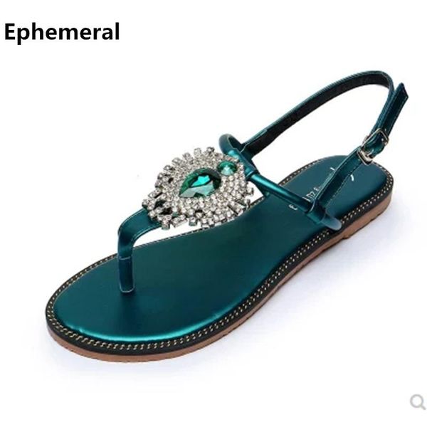 women's crystal zoris summer sandals with buckle green black shoes flats plus size 34 42 2021 fashion mujer de
women's crystal zoris summer sandals with buckle green black shoes flats plus size 34 42 2021 fashion mujer de