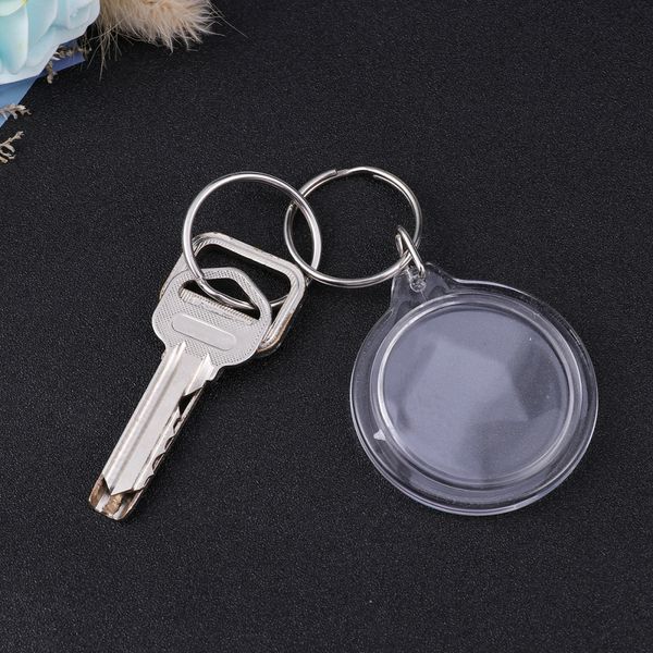 100pcs circular transparent blank acrylic insert p picture frame keyring keychain key holder diy ring key chain gift, Silver
100pcs circular transparent blank acrylic insert p picture frame keyring keychain key holder diy ring key chain gift, Silver