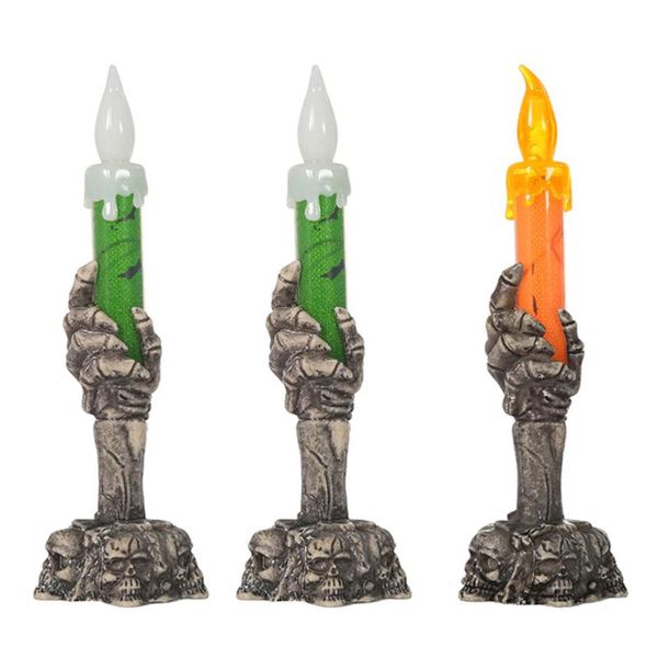 3pcs led glowing candle lamp ghost hand holder decorative light party supplies (random color) candles
3pcs led glowing candle lamp ghost hand holder decorative light party supplies (random color) candles
