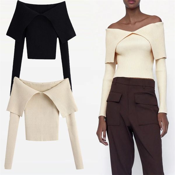 za fit knit women off shoulder v-neck long sleeve knitted shirts woman fashion casual autumn blouse 210721, White
za fit knit women off shoulder v-neck long sleeve knitted shirts woman fashion casual autumn blouse 210721, White