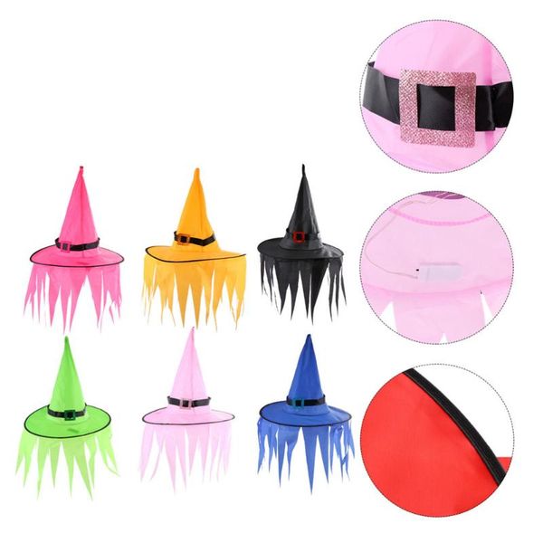 party hats 6pcs wizard luminous led witch decorative (random color)
party hats 6pcs wizard luminous led witch decorative (random color)