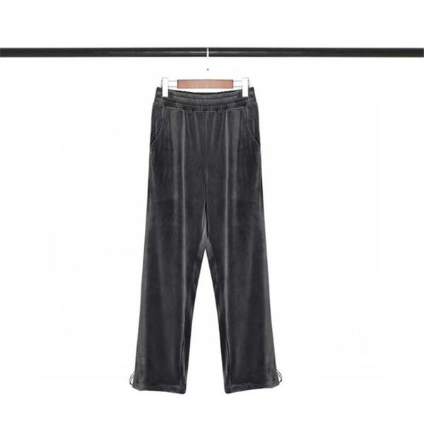 men's pants straight velvet drape awge needles drawstring trousers track sweatpants japan harajuku fashion clothing, Black
men's pants straight velvet drape awge needles drawstring trousers track sweatpants japan harajuku fashion clothing, Black