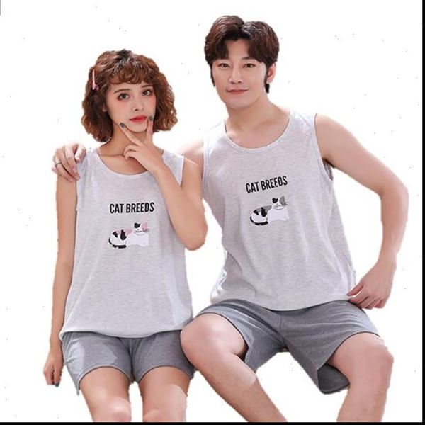 plus size 4xl couple women sleepwear pajamas set summer vest pyjamas cotton men cute cartoon pijamas, Black;red
plus size 4xl couple women sleepwear pajamas set summer vest pyjamas cotton men cute cartoon pijamas, Black;red