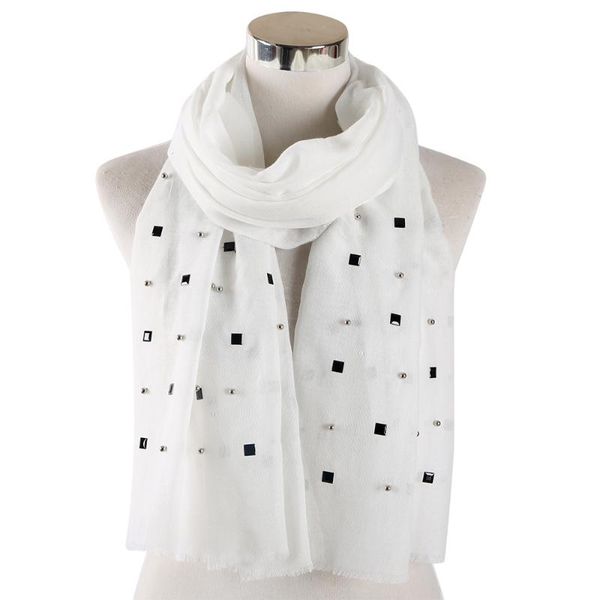 scarves winfox fashion black white autumn women shawls and wraps long soft wrap ladies crystal muslim hijab, Blue;gray
scarves winfox fashion black white autumn women shawls and wraps long soft wrap ladies crystal muslim hijab, Blue;gray