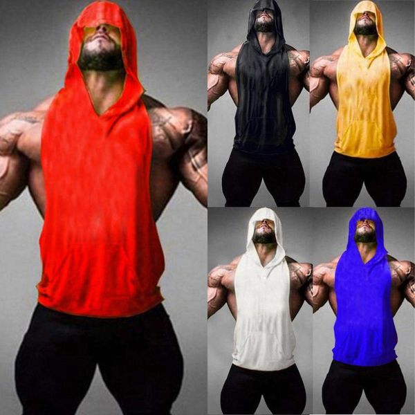 men' tank 2021 men' sport clothing sleeveless hooded vest gyms fitness streetwear tankbodybuilding singlet tanks 3 colors, White;black
men' tank 2021 men' sport clothing sleeveless hooded vest gyms fitness streetwear tankbodybuilding singlet tanks 3 colors, White;black