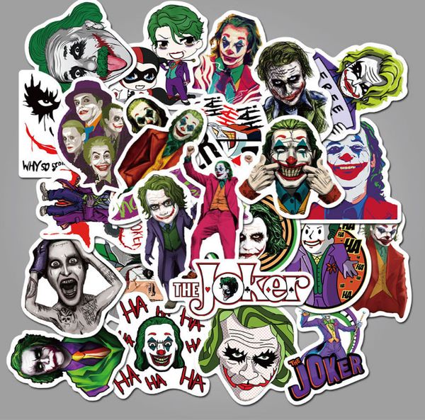 50 pcs new joker movie graffiti waterproof skateboard travel suitcase phone lapluggage stickers cute kids girl toys
50 pcs new joker movie graffiti waterproof skateboard travel suitcase phone lapluggage stickers cute kids girl toys