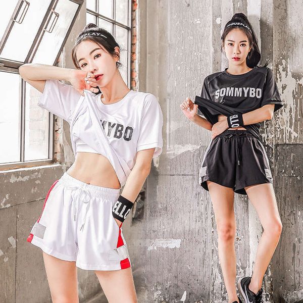 women's tracksuits vipnet red fitness yoga suit running quick dry clothes loose and slim large casual summer short sleeve sportswear 75, Gray
women's tracksuits vipnet red fitness yoga suit running quick dry clothes loose and slim large casual summer short sleeve sportswear 75, Gray