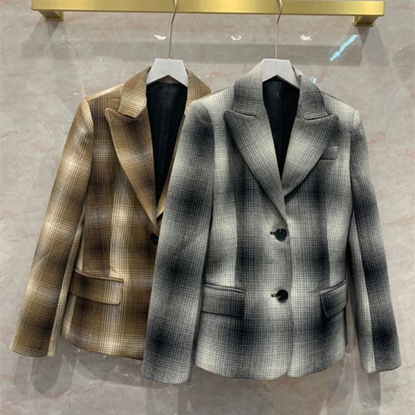 women's jackets england vintage ol'chess blazer spring autumn wool coat c643, Black;brown
women's jackets england vintage ol'chess blazer spring autumn wool coat c643, Black;brown