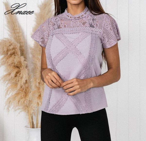 fashion women ladies summer short sleeve shirt loose casual lace white blouse shirts clothes women's blouses &
fashion women ladies summer short sleeve shirt loose casual lace white blouse shirts clothes women's blouses &