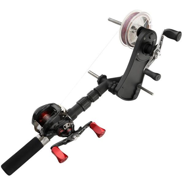 fishing line spooler winder portable reel spool spooling station system for spinning accessories baitcasting reels
fishing line spooler winder portable reel spool spooling station system for spinning accessories baitcasting reels