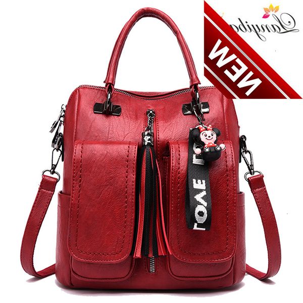 3-in-1 women backpacks vintage female shoulder soft leather backpack ladies travel back pack luxury bags for girls mochila
3-in-1 women backpacks vintage female shoulder soft leather backpack ladies travel back pack luxury bags for girls mochila