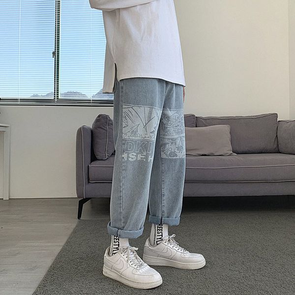 men's jeans loose male jeans, spring fashion, harajuku style, plus size, faxq, Blue
men's jeans loose male jeans, spring fashion, harajuku style, plus size, faxq, Blue