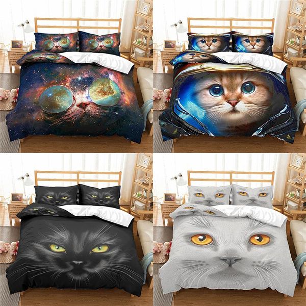 bedding sets home textile luxury 3d cat print 2/3pcs comfortable duvet cover pillowcase and king eu/us/au size
bedding sets home textile luxury 3d cat print 2/3pcs comfortable duvet cover pillowcase and king eu/us/au size