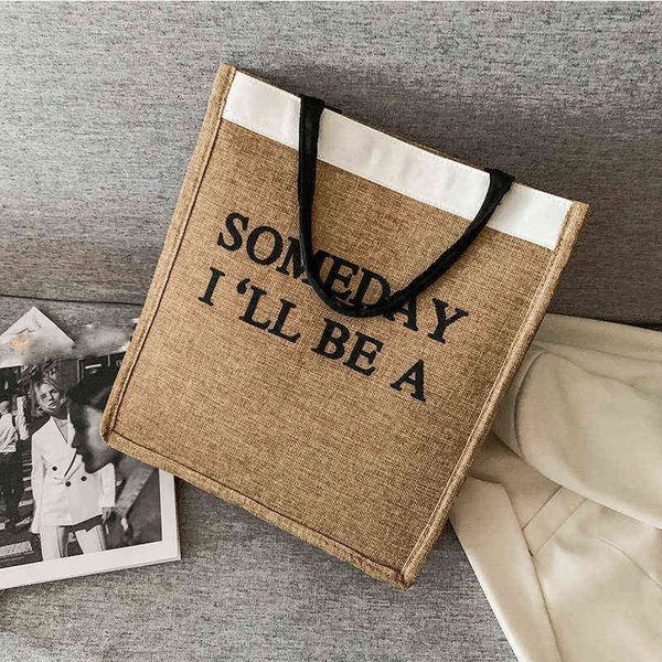 shopping bags shopping bagscasual letter handbag women large capacity shoulder fashion cotton linen travel beach printing pouch sac 220301
shopping bags shopping bagscasual letter handbag women large capacity shoulder fashion cotton linen travel beach printing pouch sac 220301