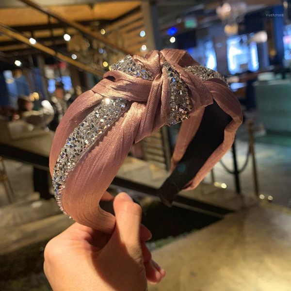 women diamond hairband bow cross knotted headband solid color rhinestone wide side hair hoop girls accessories1
women diamond hairband bow cross knotted headband solid color rhinestone wide side hair hoop girls accessories1