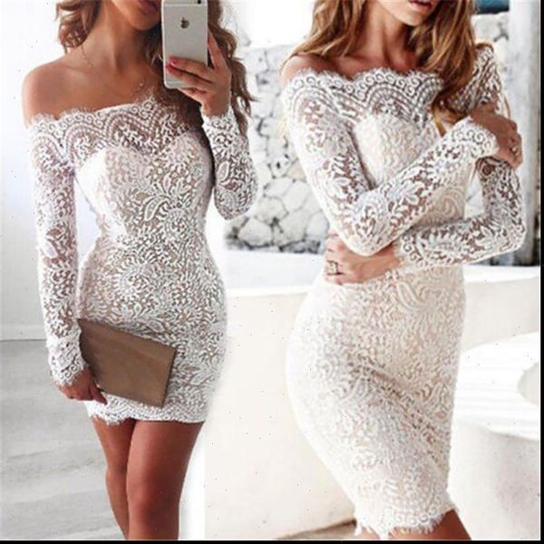 off shoulder slash neck women dresses party cocktail lace midi floral bodycon, Black;gray
off shoulder slash neck women dresses party cocktail lace midi floral bodycon, Black;gray