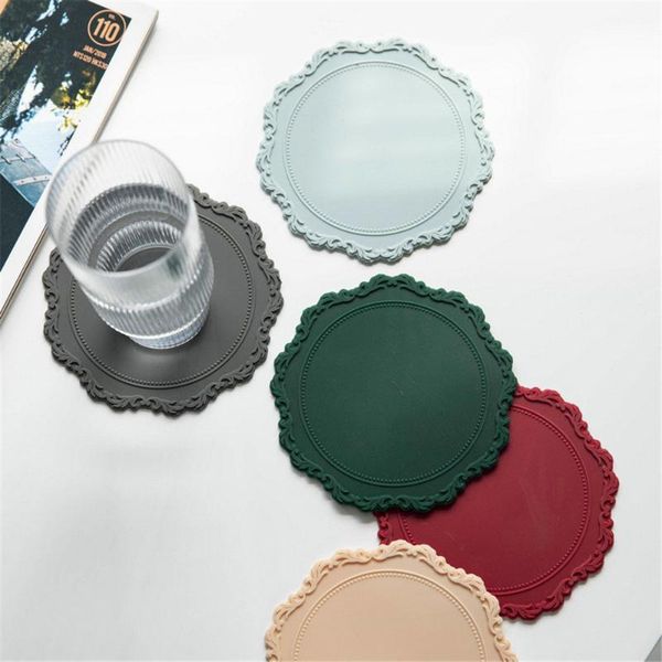mats & pads 12cm silicone flower tableware oil resistant heat insulation kitchen washable coffee tea cup pad mat home decoration
mats & pads 12cm silicone flower tableware oil resistant heat insulation kitchen washable coffee tea cup pad mat home decoration