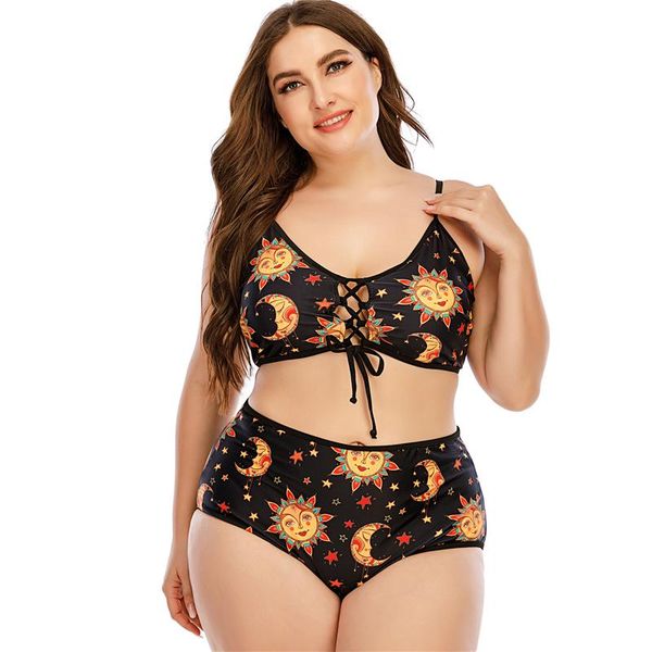 women's plus size swimwear l-5xl bikinis set 2022 women swimming suit high wiast swimsuit female plus brazilian biquin, Black
women's plus size swimwear l-5xl bikinis set 2022 women swimming suit high wiast swimsuit female plus brazilian biquin, Black