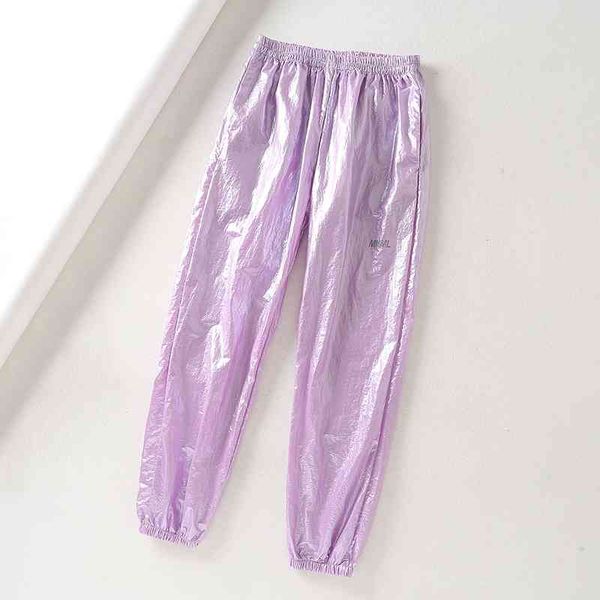 loose summer thin streetwear glossy shiny pant casual neon hip hop jogger high waist plus size 210531, Black;white
loose summer thin streetwear glossy shiny pant casual neon hip hop jogger high waist plus size 210531, Black;white