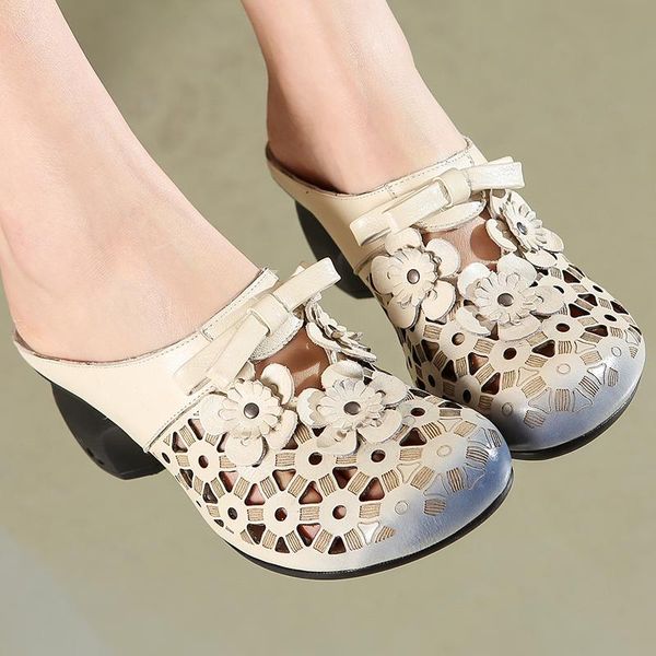 slippers women genuine leather 2021 summer shoes sewing slides hollow handmade ladies zapatillas de mujer, Black
slippers women genuine leather 2021 summer shoes sewing slides hollow handmade ladies zapatillas de mujer, Black