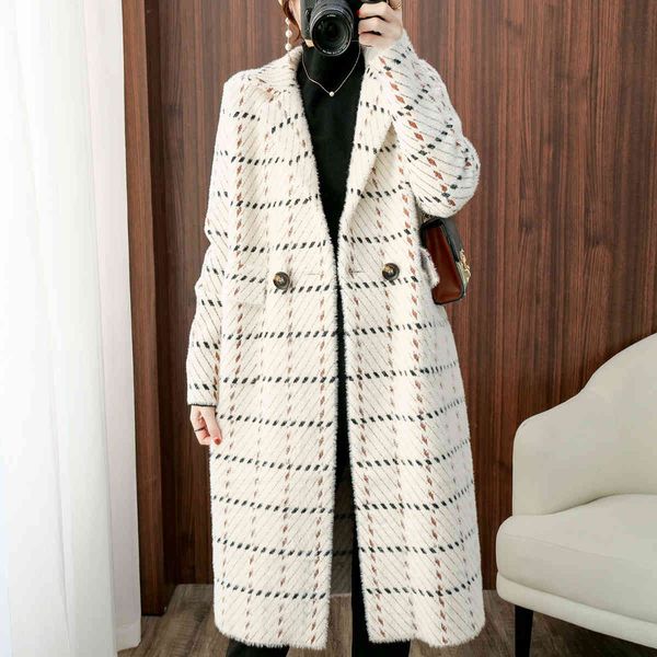 women's fur & faux women long sleeve trend coat fashion button autumn outerwear clothing female plaid elegant winter jacket vintag, Black
women's fur & faux women long sleeve trend coat fashion button autumn outerwear clothing female plaid elegant winter jacket vintag, Black