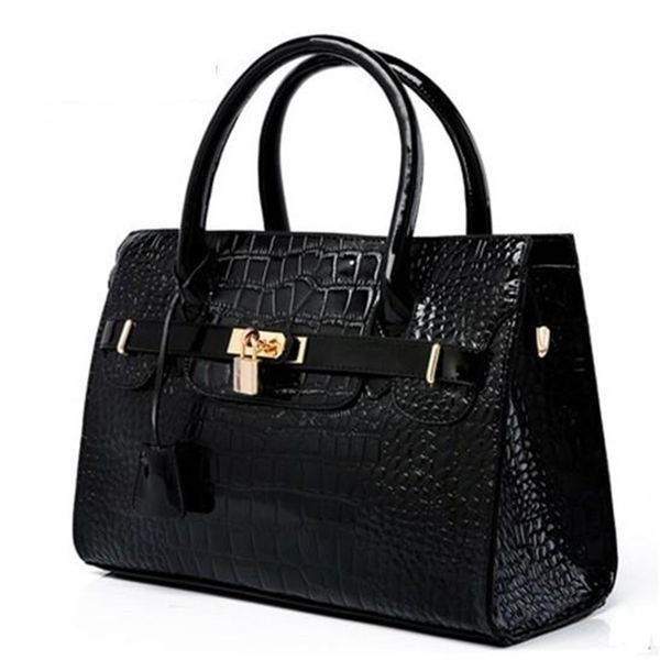new alligator pattern bright bread metal lock fashion hand single shoulder slung women's bag
new alligator pattern bright bread metal lock fashion hand single shoulder slung women's bag