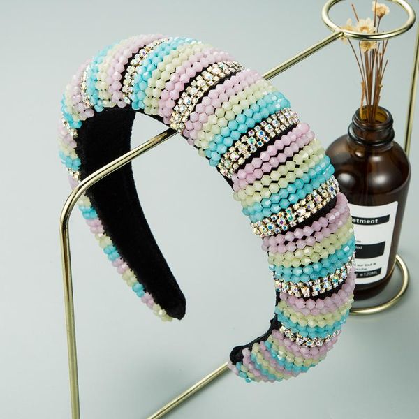 hair clips & barrettes luxury hand-sewn crystal beaded bands dazzling rhinestone chain headband 2021 wide bezel sponge accessories, Golden;silver
hair clips & barrettes luxury hand-sewn crystal beaded bands dazzling rhinestone chain headband 2021 wide bezel sponge accessories, Golden;silver