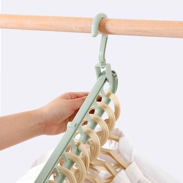 hangers & racks space-saving household storage closet organizers multi-port random colors plastic
hangers & racks space-saving household storage closet organizers multi-port random colors plastic