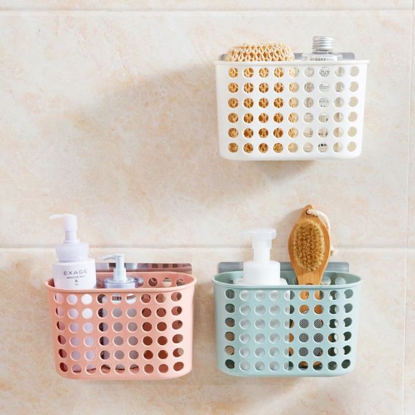 hooks & rails suction wall type storage basket colored fashion hollow plastic portable kitchen bathroom bath toiletries debris
hooks & rails suction wall type storage basket colored fashion hollow plastic portable kitchen bathroom bath toiletries debris