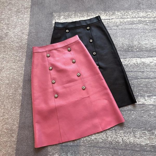skirts autumn 2021 spring women's high-rise leather skirt chic elegant genuine a-line b350, Black
skirts autumn 2021 spring women's high-rise leather skirt chic elegant genuine a-line b350, Black