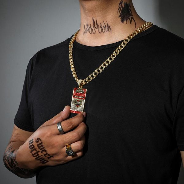 pendant necklaces hip hop shiny shield letter metal necklace trendy men hanging fashion for male friends cool jewelry gift, Silver
pendant necklaces hip hop shiny shield letter metal necklace trendy men hanging fashion for male friends cool jewelry gift, Silver