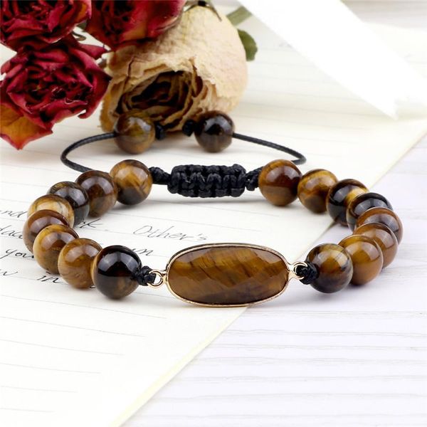 beaded, strands adjustable 8mm stone beads bracelet for women men natural tiger eye geometric charm woven bracelets&bangles friend gift jewe, Black
beaded, strands adjustable 8mm stone beads bracelet for women men natural tiger eye geometric charm woven bracelets&bangles friend gift jewe, Black