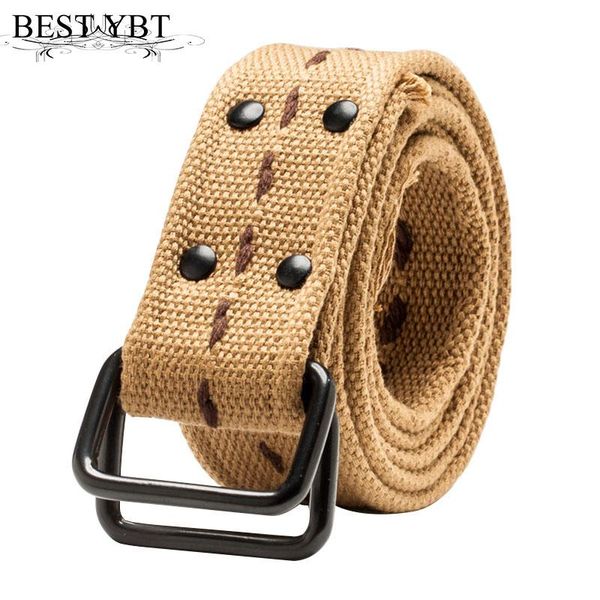 belts ybt canvas belt alloy double ring buckle military equipment tactical thicken cowboy men and women, Black;brown
belts ybt canvas belt alloy double ring buckle military equipment tactical thicken cowboy men and women, Black;brown