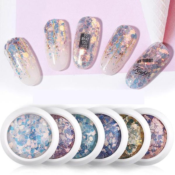 nail glitter 1 box art mermaid flakes sparkly 3d sequins spangles polish powder dust manicure diy nails decorations, Silver;gold
nail glitter 1 box art mermaid flakes sparkly 3d sequins spangles polish powder dust manicure diy nails decorations, Silver;gold