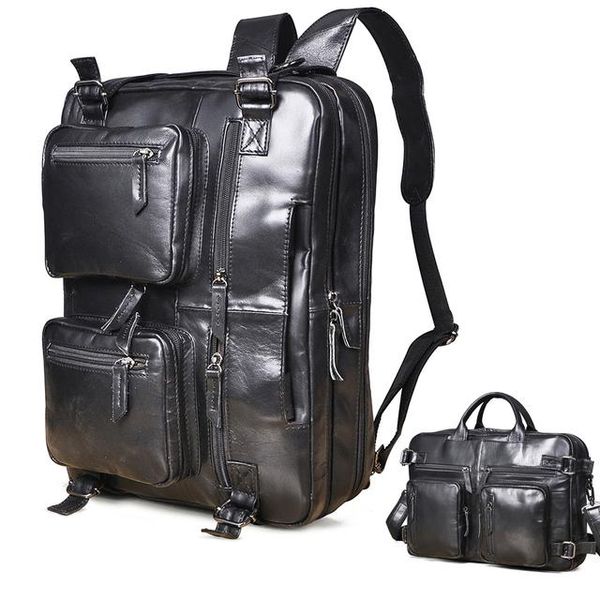 briefcases men's business briefcase genuine leather man design multifunction purpose shoulder lapbag office handbag k053
briefcases men's business briefcase genuine leather man design multifunction purpose shoulder lapbag office handbag k053