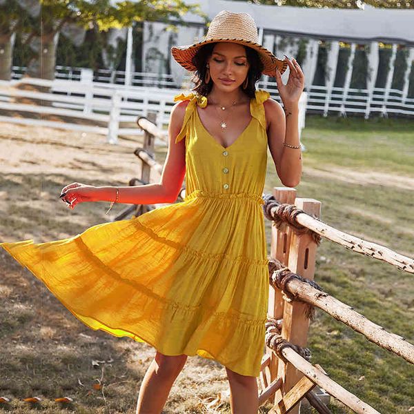casual dresses summer women bow tie sling loose thin beach party female v neck sleeveless ruffle mini boho dress vestidos 4bo4, Black;gray
casual dresses summer women bow tie sling loose thin beach party female v neck sleeveless ruffle mini boho dress vestidos 4bo4, Black;gray