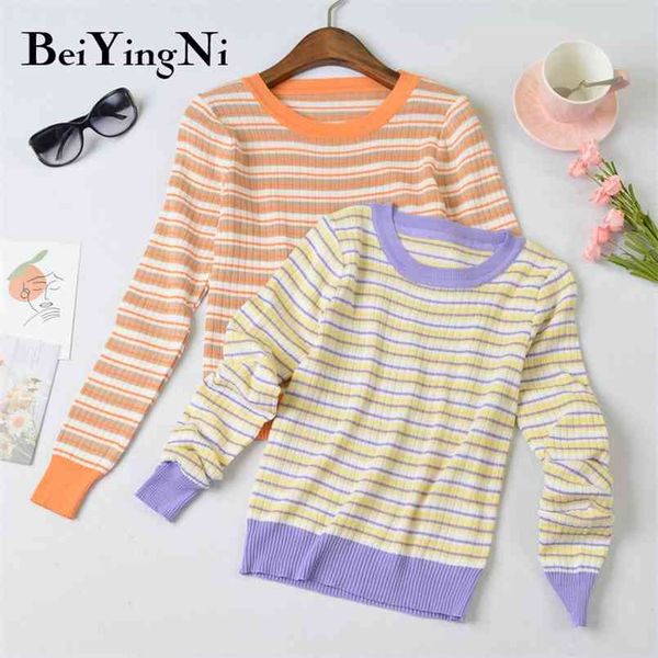 autumn fashion stripe sweaters knitted slim elastic sweater women harajuku casual all-match cropped female jumper 210506, Black
autumn fashion stripe sweaters knitted slim elastic sweater women harajuku casual all-match cropped female jumper 210506, Black