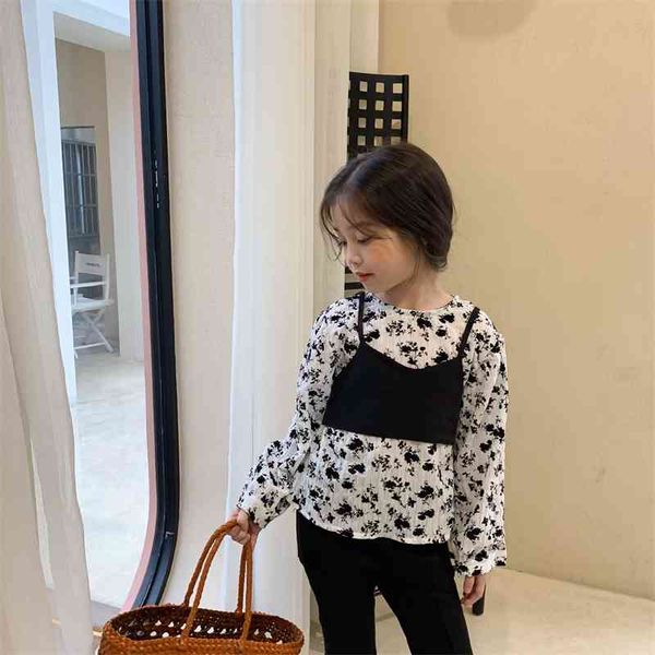 spirng arrival girls long sleeve floral 2 pieces t shirt vest girl clothes 210528, White
spirng arrival girls long sleeve floral 2 pieces t shirt vest girl clothes 210528, White