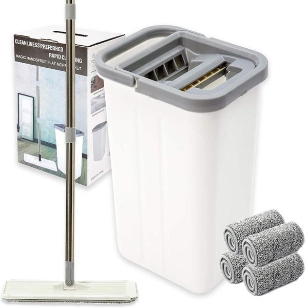 air purifiers microfiber floor flat mop and bucket set -flat squeeze mop,cleaning system 4 washable & reusable pads included fo
air purifiers microfiber floor flat mop and bucket set -flat squeeze mop,cleaning system 4 washable & reusable pads included fo