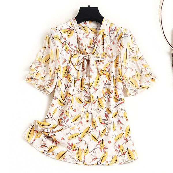 women's blouses & shirts elegant lady summer short collar printing women's fashionable shirts office plus size casual xxl loose s, White
women's blouses & shirts elegant lady summer short collar printing women's fashionable shirts office plus size casual xxl loose s, White