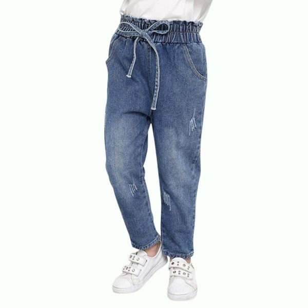 jeans 2021 girls spring autumn elastic waist kids casual slim fit pencil pants, Blue
jeans 2021 girls spring autumn elastic waist kids casual slim fit pencil pants, Blue