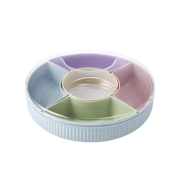 plastic fruit appetizer divided plate round snack tray sealed nuts candy storage box with lid (random color) bottles & jars
plastic fruit appetizer divided plate round snack tray sealed nuts candy storage box with lid (random color) bottles & jars